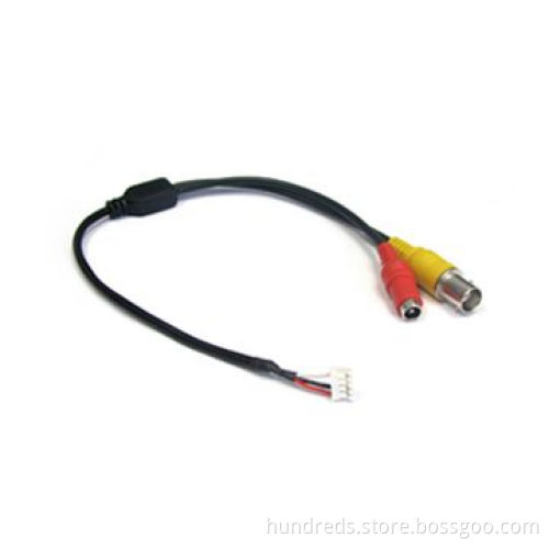 CCTV Cable, Designed for Waterproof Dome Cameras with BNC and DC Female Plug